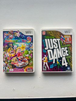 Mario Party 9 & Just Dance 4 Wii Bundle