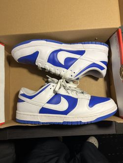 Blue And White Dunks Men 8.5