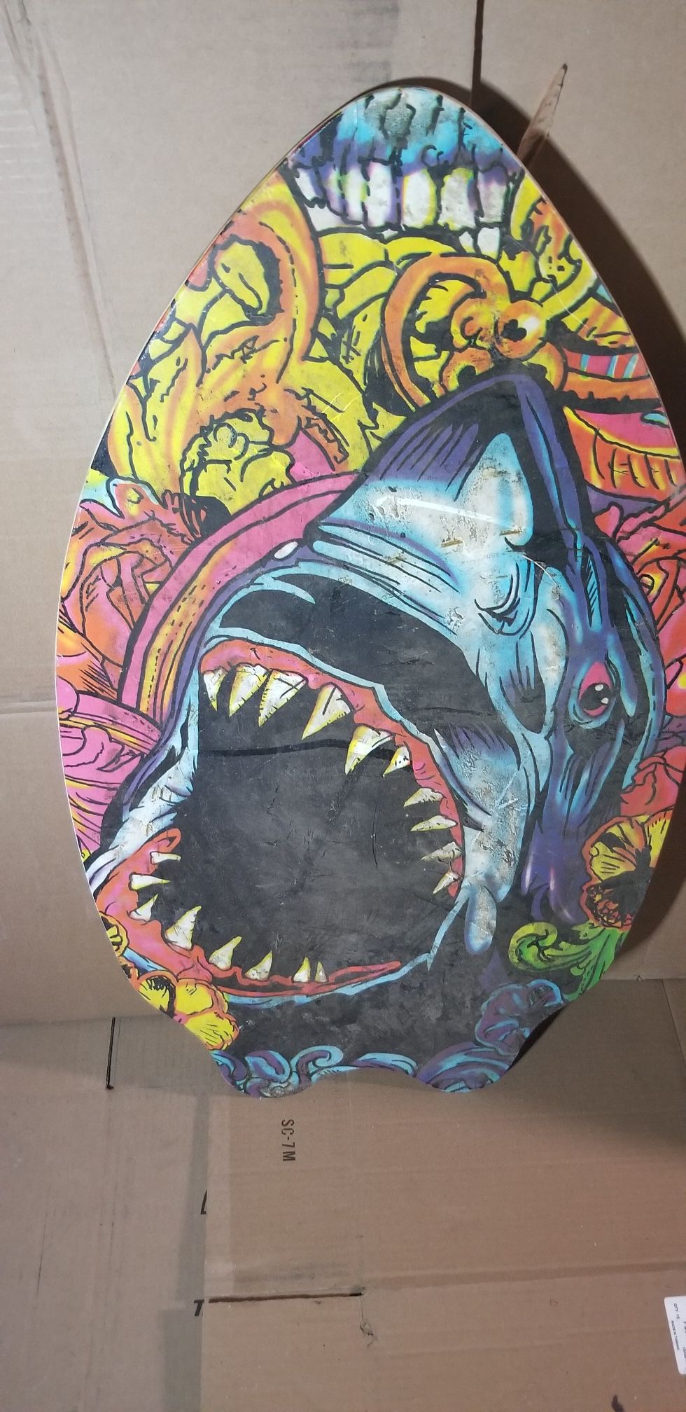 Skim lizard skimboard