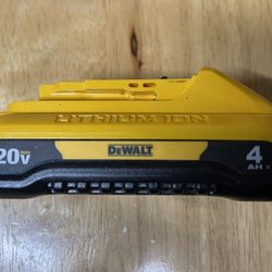 Dewalt 4Ah Slim Battery 