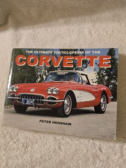 CORVETTE BOOK 2014 WITH VARIOUS PICTURES BY PETER HENSHAW RARE HARD TO FIND