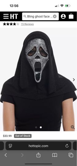 Ghostface Mask / Halloween Costume