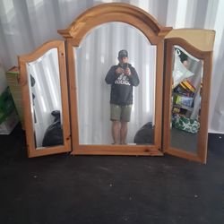 Solid Maple Mirror