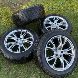 Spyder Rims On 275/55r20 Venom Power Tires 