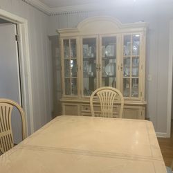Dining Room Table And China Cabinet