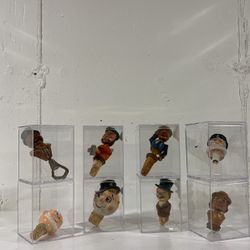 Vintage Bottle Stoppers/Opener/Pourer