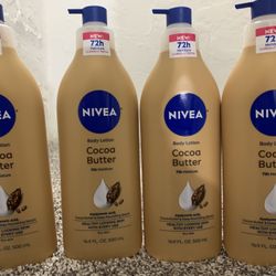 4/$20 Nivea Body Lotion 