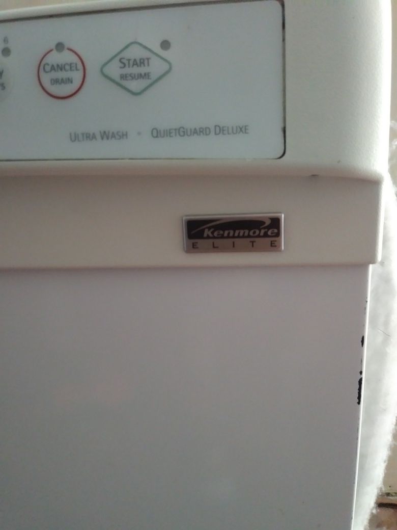 Kenmore elite dishwasher