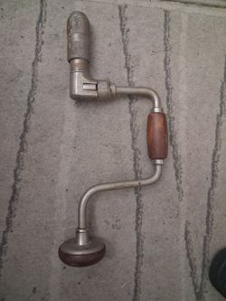 Vintage Millers Falls Bit Brace