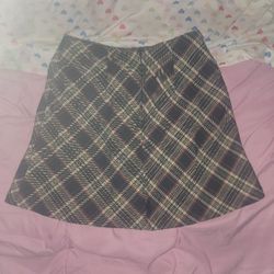 Plaid Skirt Size 5