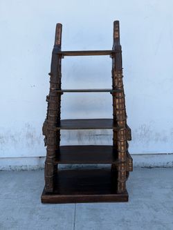 Vintage Indian bookcase.