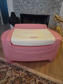 Little tikes pink toy box