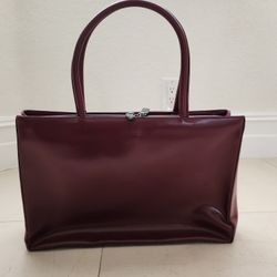 Furla Computer Bag Dark Red