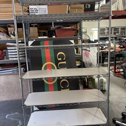 Heavy Duty Rolling Storage Shelf