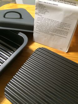 Prepology Microwave Grill Pan with Press and Lid