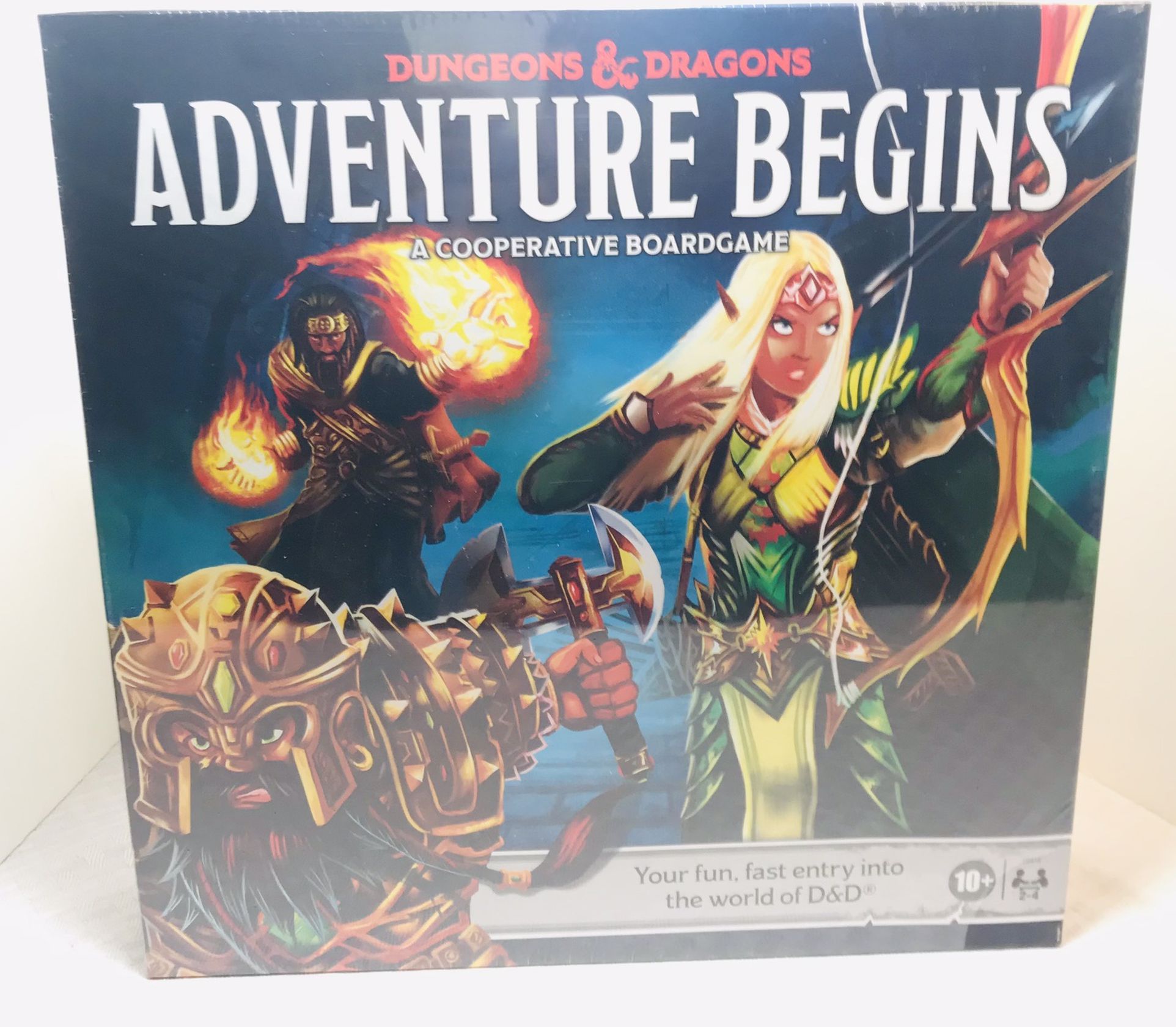 D&D: Adventure Begins Dungeons & Dragons Begins Cooperative Board Game