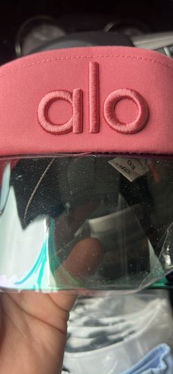 Al0 hat visor color: pink one size unisex. NWT