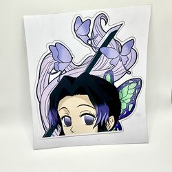 Shinobu Sticker 6x6 inches waterproof 