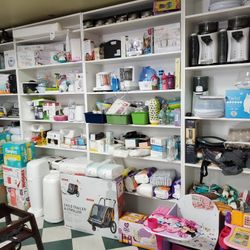 Baby Bassinet,  Stroller,  Jumper, Highchair,  Playpen, &Diapers 