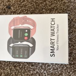 Pink Smart Watch(women)(new)