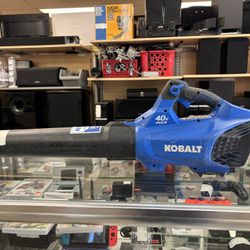 Kobalt 40v 480CFM 110MPH 4AH Blower (Signs Of Wear/Few Scratches) Battery & Charger