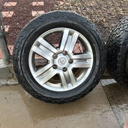 Set Of 4 Tires and Rims