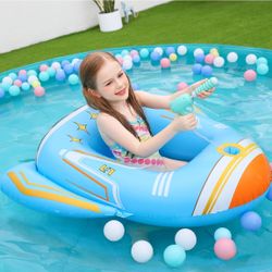 Inflatable Kids Pool Floats with Water Squirt Gun   New  Only pickup 
