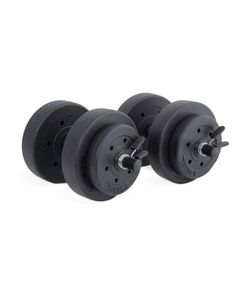 💪🏼NEW-CAP Barbell 40-Pound Vinyl Dumbbell Set 💪🏼
