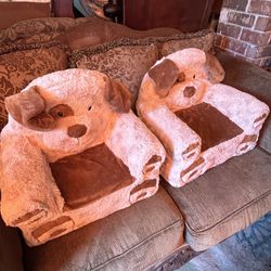 Pair Of Foam Chairs For Little Kids