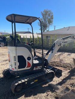 Bobcat e20 mini excavator