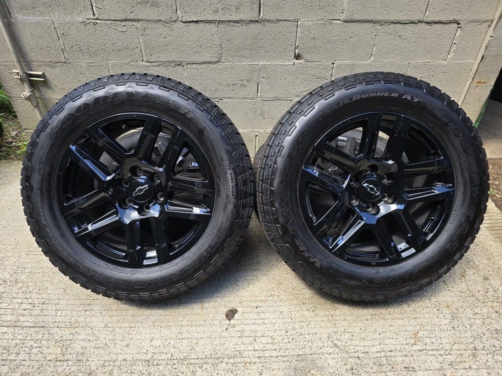 20” Chevy Trail Boss Wheels