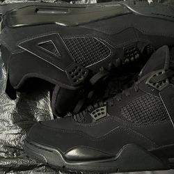 Air Jordan 4’s Retro Black Kat - 2020