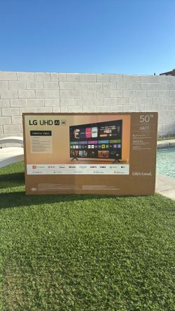 50” Lg smart 4k led Uhd tv