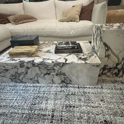 Design Within Reach Marble Coffee Table