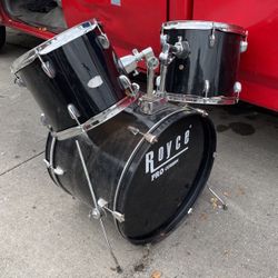 Royce Pro Cushion Drum Set