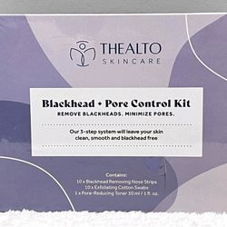 THEALTO BLACKHEAD & PORE CONTROL KIT, NEW SEALED