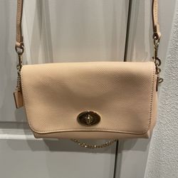 Coach Pink Crossbody Bag