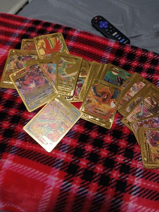 Gold Pokemon Cards