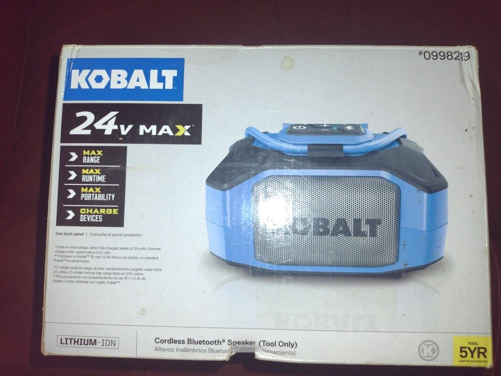 Kobalt Bluetooth Speaker