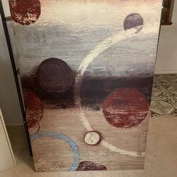 Large Abstract Wall Painting 