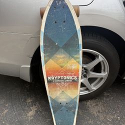 Kryptonics 36" Pintail Longboard – Classic California Style