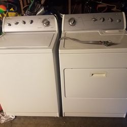 Whirlpool Washer And dryer