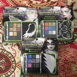 Halloween stencil make up kits