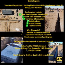 Septic Tank Installs 