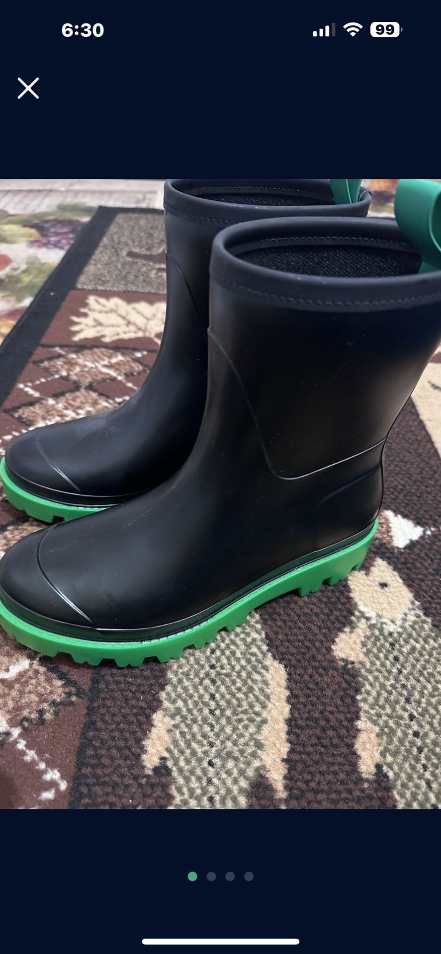 Gia Borghini woman’s rubber boots 