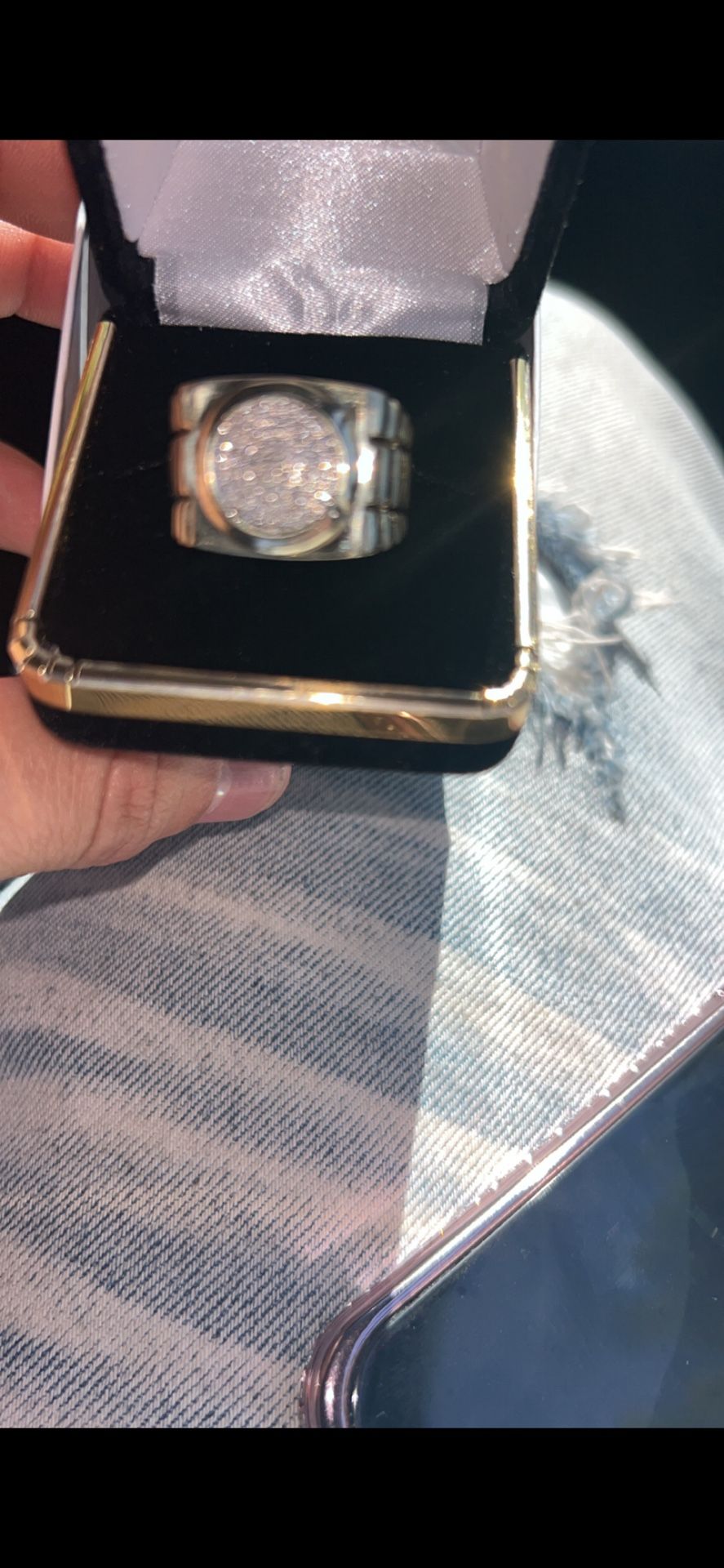 10k Gold Diamond Ring 