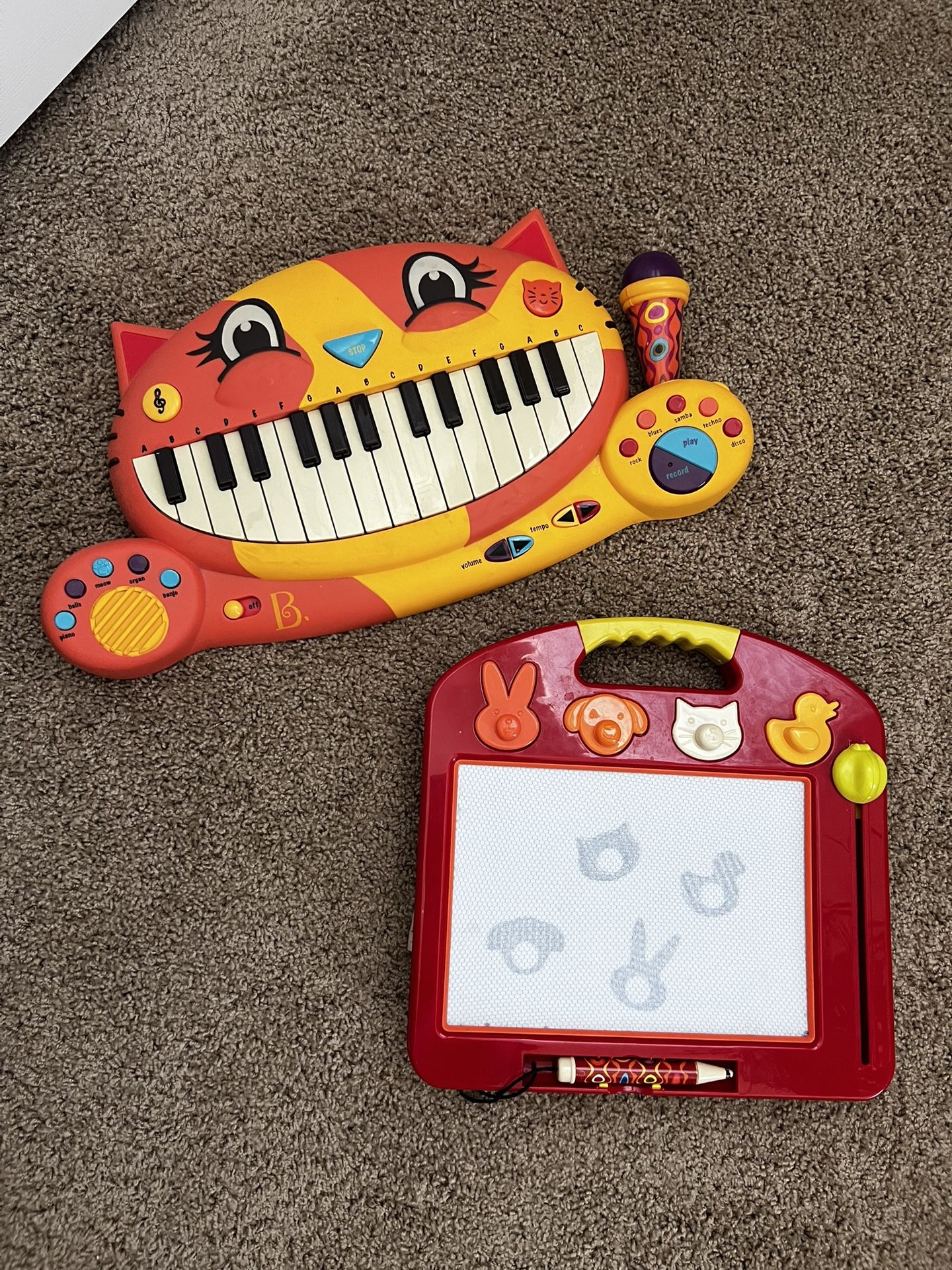 Toddler Toys - Target B Toys - Writing Pad And Piano