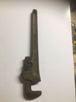 Antique Ridge pipe wrench