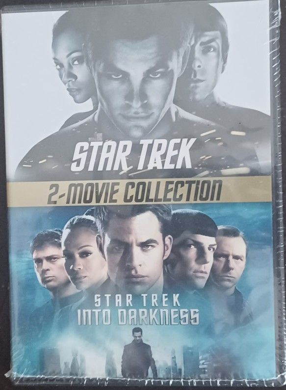 "Star Trek" 2-Movie Collection - SEALED- "Star Trek" & "Into Darkness"~Very Good