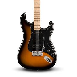 Electric Guitar + Amp: Fender Squier Stratocaster & Fender Mustang v.2